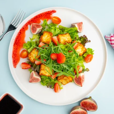 Hallomi Raspberry Salad