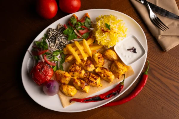 Chicken Shish Trio