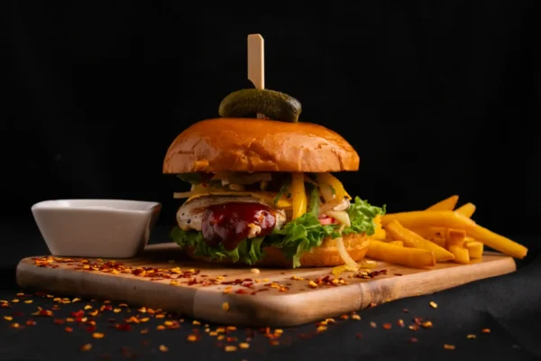 Fajita Chicken Burger