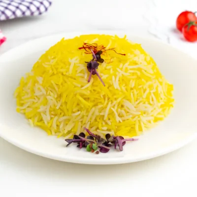 Steamed Saffron Rice