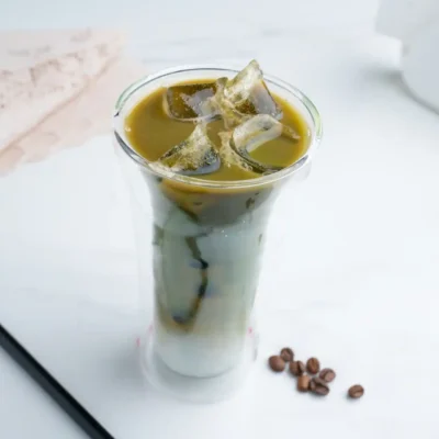 Cold Pistachio latte